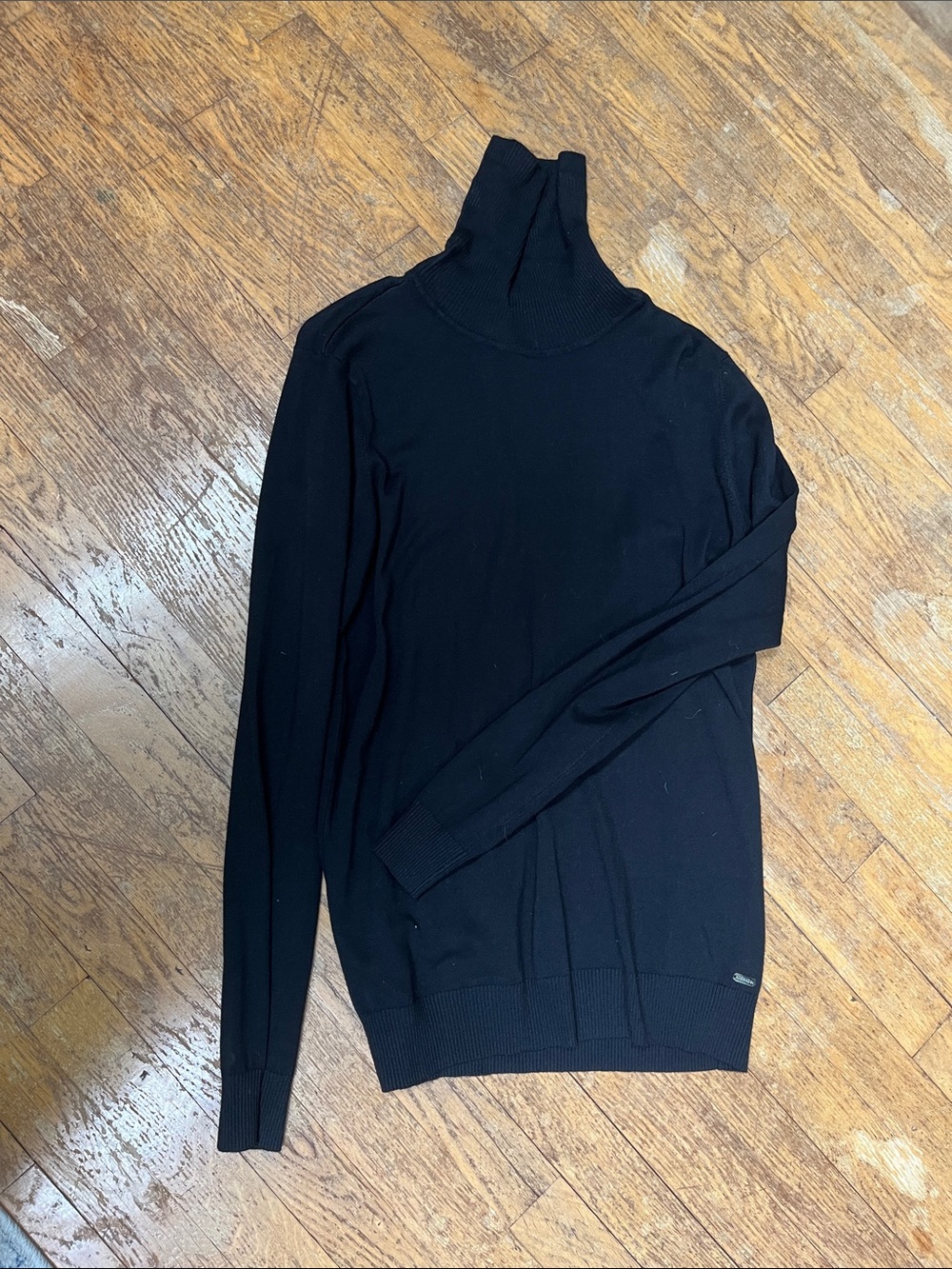 Calvin Klein Black Women's Turtleneck Sweater